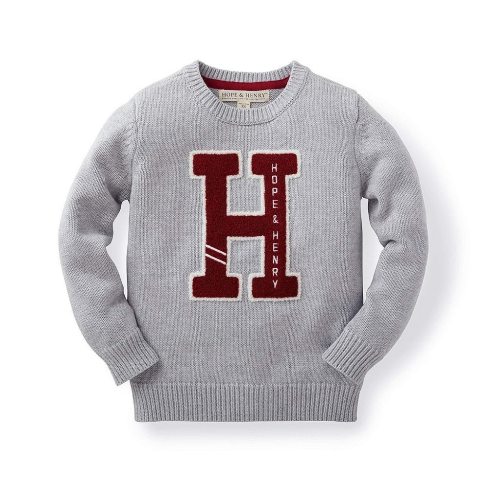 Hope and Henry varsity sweater